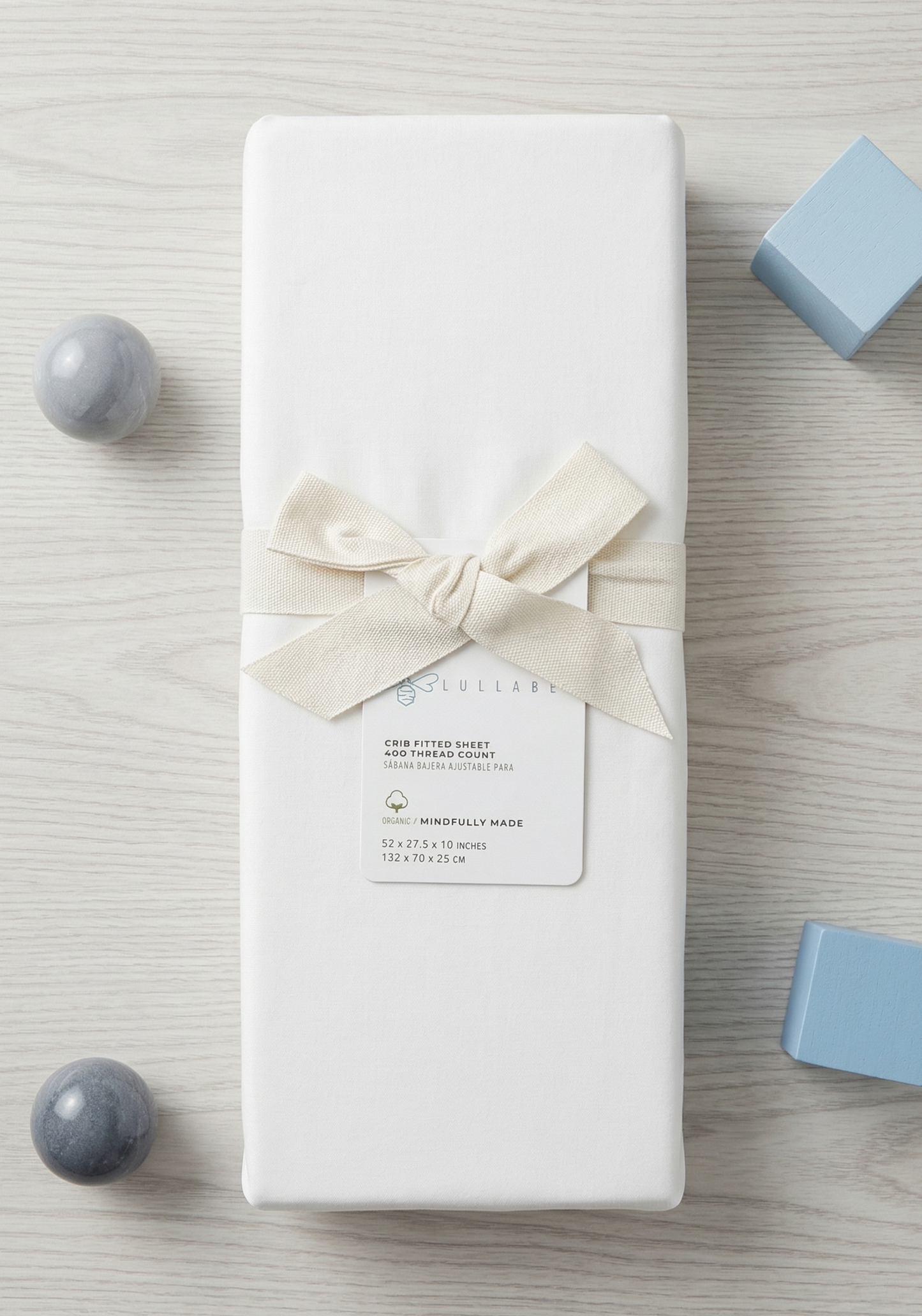 Lullabee Organic Cotton Crib Sheet