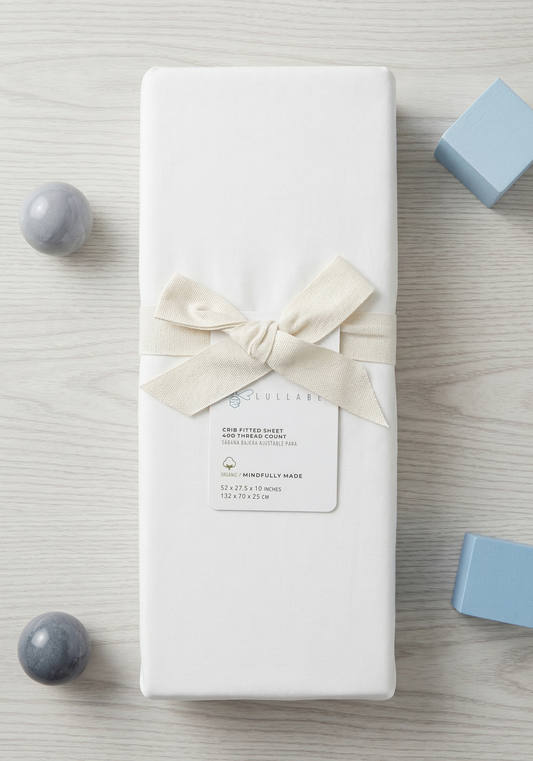 Lullabee Organic Cotton Crib Sheet