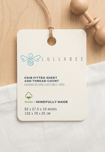 Lullabee Organic Cotton Crib Sheet